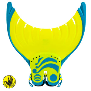 Adult Mermaid Linden Monofin by Body Glove - Key Lime Green